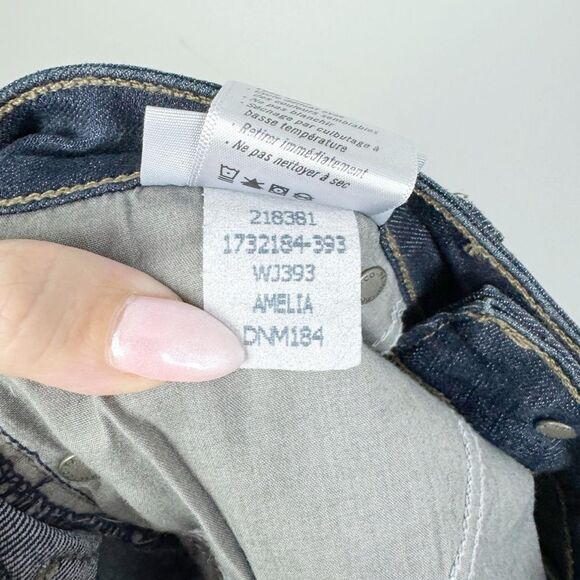 PAIGE | Verdugo Skinny Jeans Zipper Ankles in Amelia Blue Women’s Size 26 (2) - Picture 10 of 10